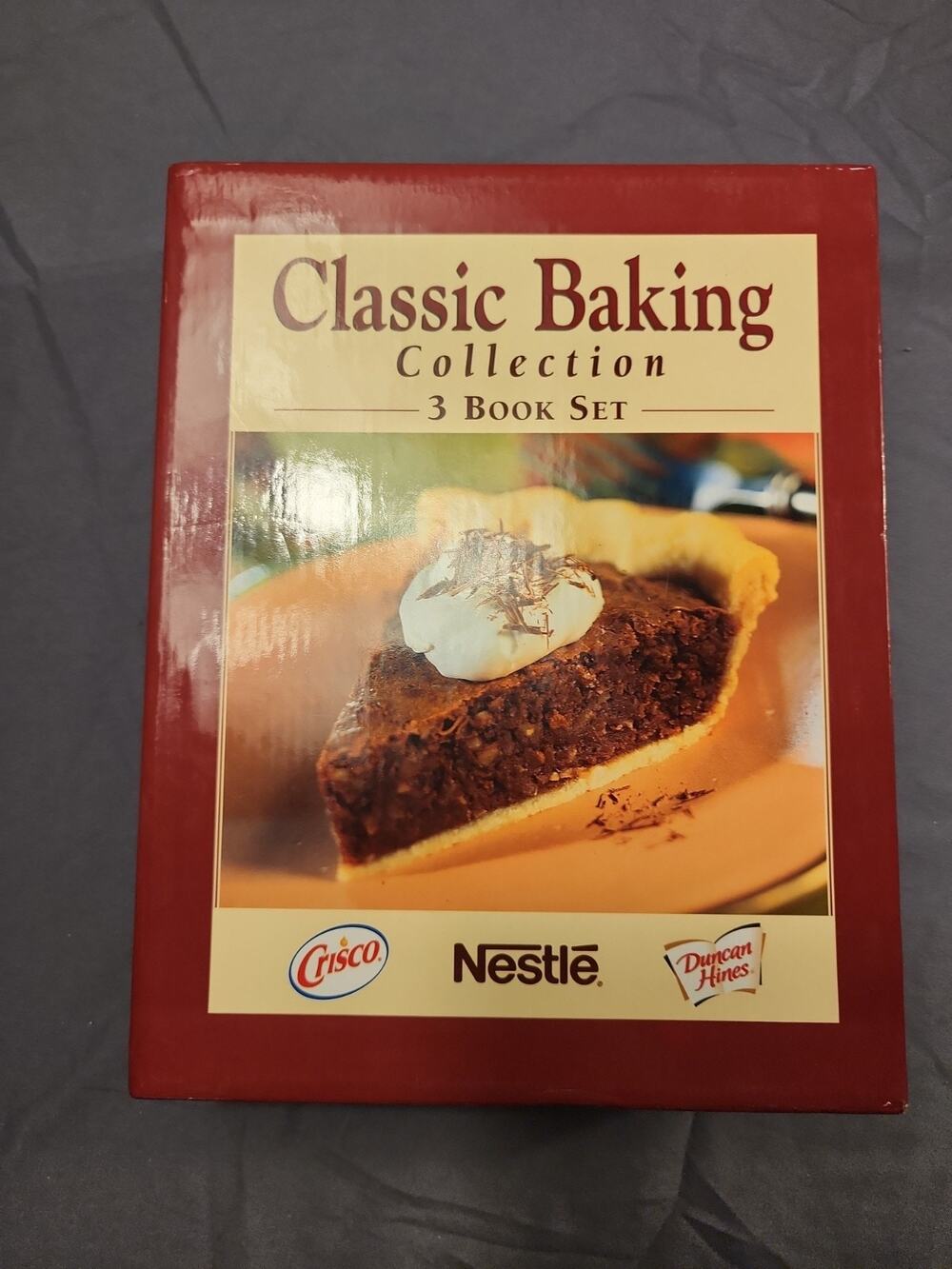 Classic Baking Collection 3 Book Set - Crisco, Nestle, Duncan Hines Cookbook PB